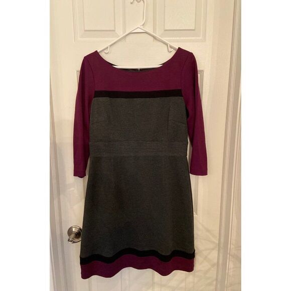 White House Black market Fitted Dress Size 10 - Picture 1 of 4